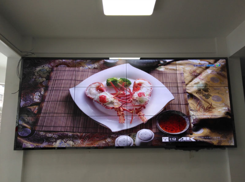 荆门郑州市卫生监 督 46寸1.7mm3x4液晶拼接屏项目